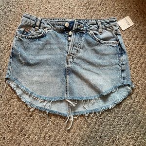 Free People Denim Mini